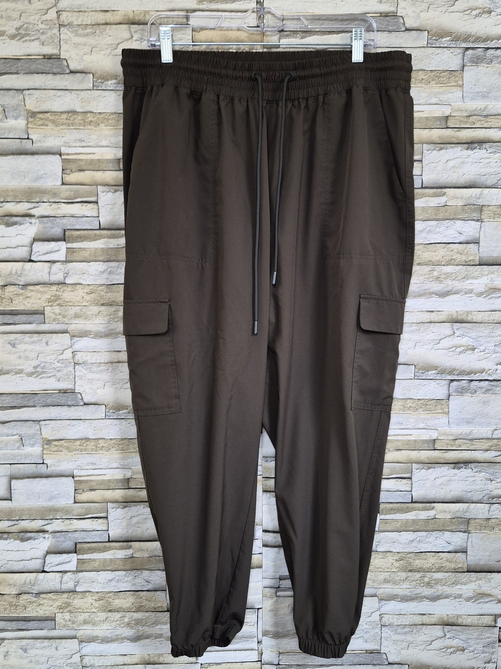 ​Old Navy Stretch Tech Cargo Joggers Men's XL Ancient Forest Hiking Utility